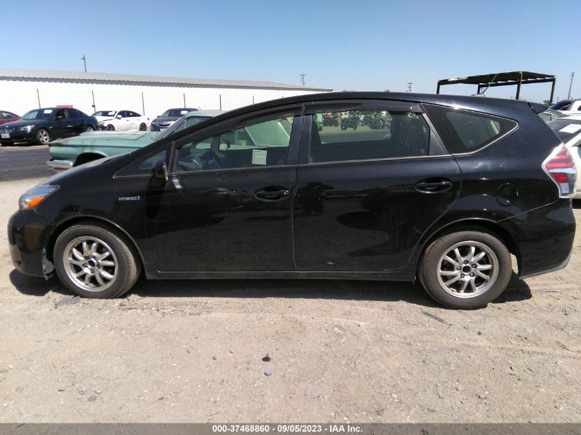 2015 TOYOTA PRIUS V TWO/FIVE/THREE/FOUR - JTDZN3EUXFJ028641