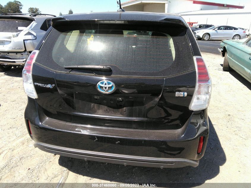2015 TOYOTA PRIUS V TWO/FIVE/THREE/FOUR - JTDZN3EUXFJ028641