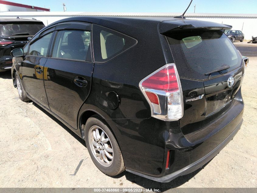 2015 TOYOTA PRIUS V TWO/FIVE/THREE/FOUR - JTDZN3EUXFJ028641