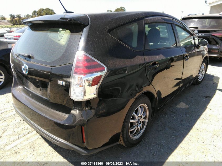 2015 TOYOTA PRIUS V TWO/FIVE/THREE/FOUR - JTDZN3EUXFJ028641