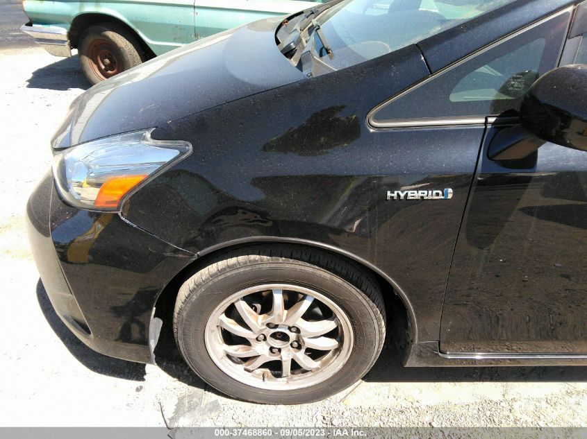 2015 TOYOTA PRIUS V TWO/FIVE/THREE/FOUR - JTDZN3EUXFJ028641