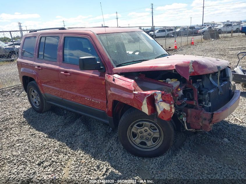 2014 JEEP PATRIOT SPORT - 1C4NJPBA5ED749801