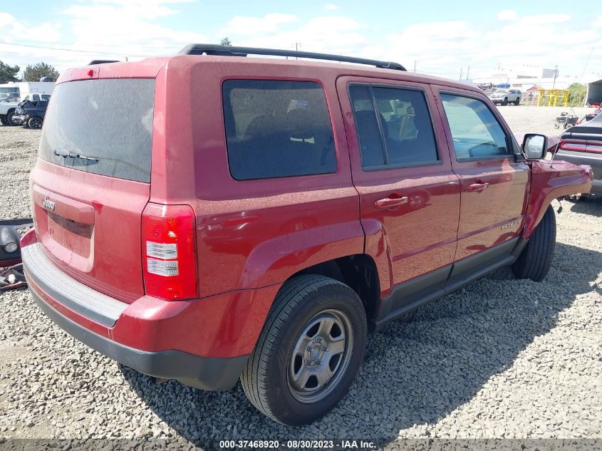 2014 JEEP PATRIOT SPORT - 1C4NJPBA5ED749801