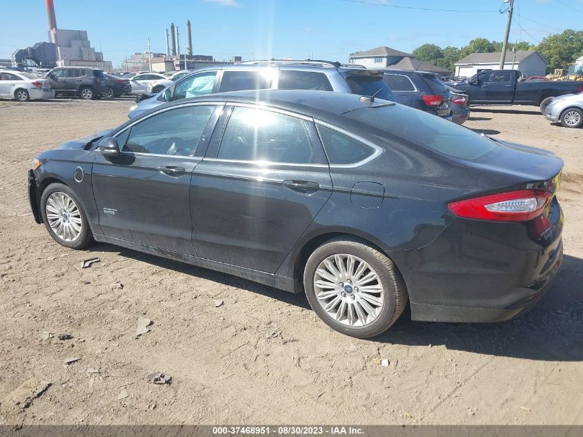 2015 FORD FUSION ENERGI SE LUXURY - 3FA6P0PU0FR276983