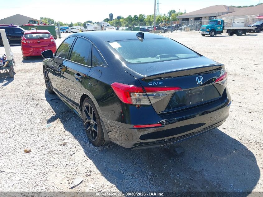 2HGFE2F58PH503101 Honda Civic Sedan SPORT 3