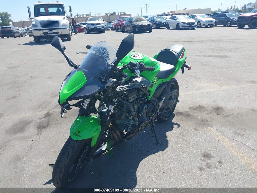 VIN ML5EXER19PDA81302 2023 KAWASAKI EX650 R