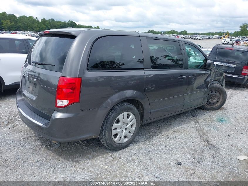 2015 DODGE GRAND CARAVAN SE - 2C4RDGBG3FR624811