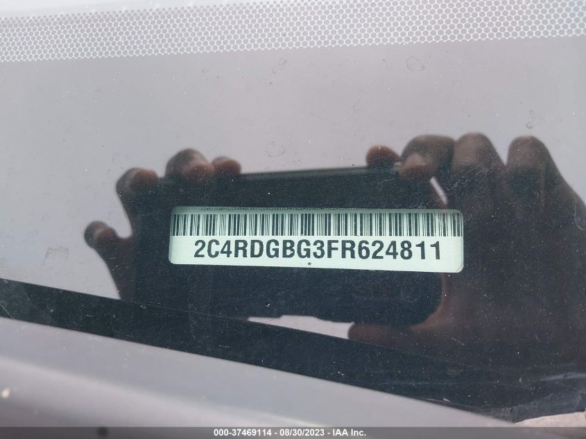 2015 DODGE GRAND CARAVAN SE - 2C4RDGBG3FR624811