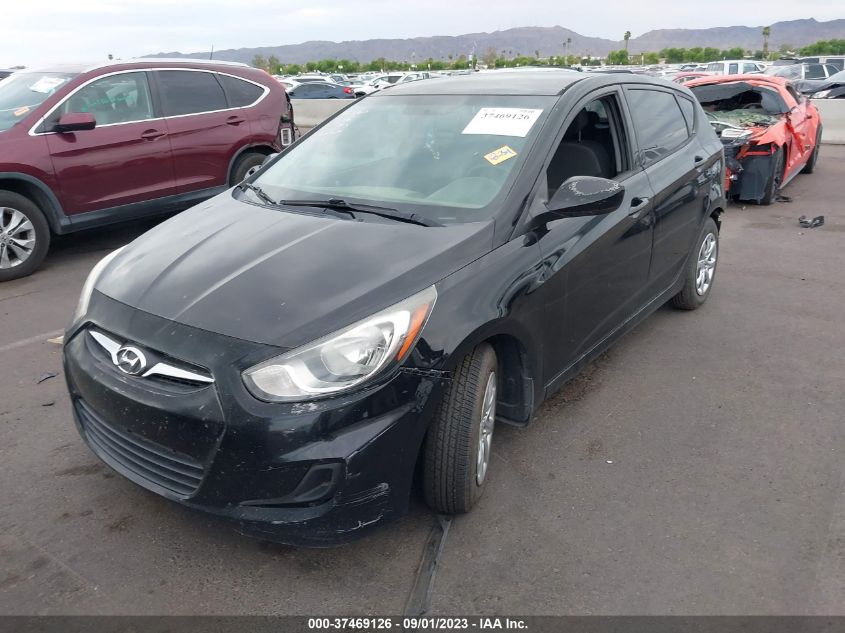 2013 HYUNDAI ACCENT GS - KMHCT5AEXDU098413