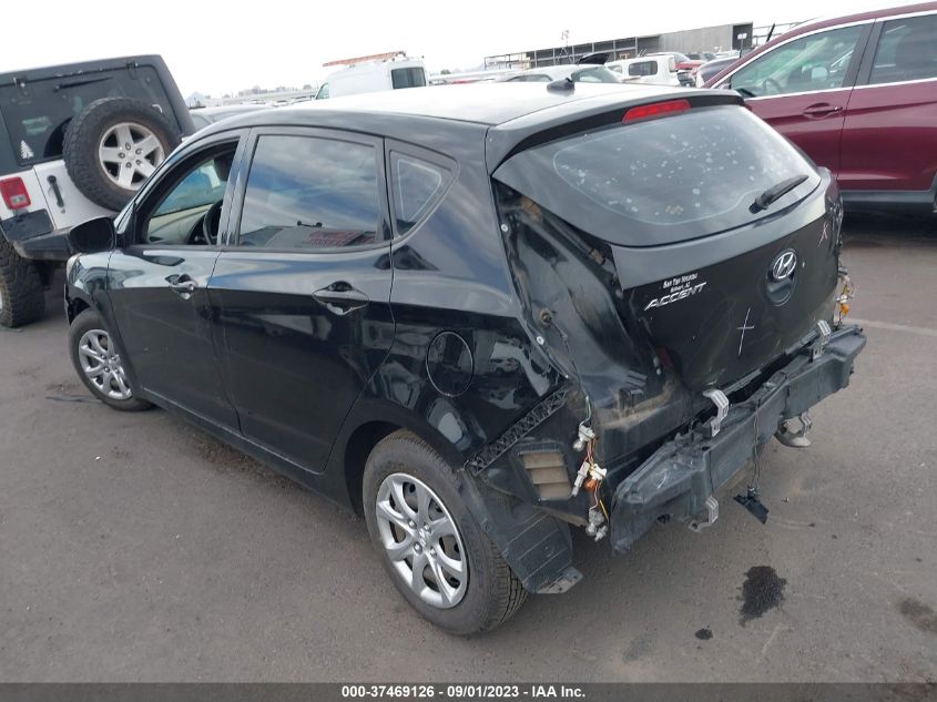 2013 HYUNDAI ACCENT GS - KMHCT5AEXDU098413