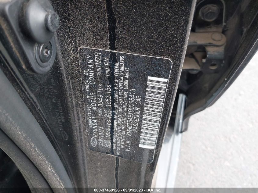 2013 HYUNDAI ACCENT GS - KMHCT5AEXDU098413