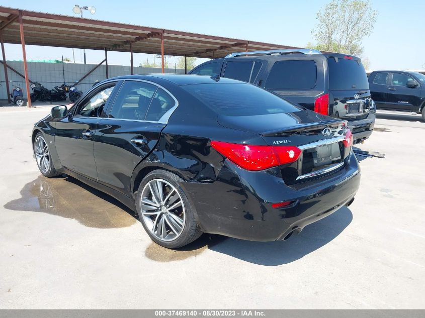 2016 INFINITI Q50 3.0T SPORT - JN1EV7APXGM302591