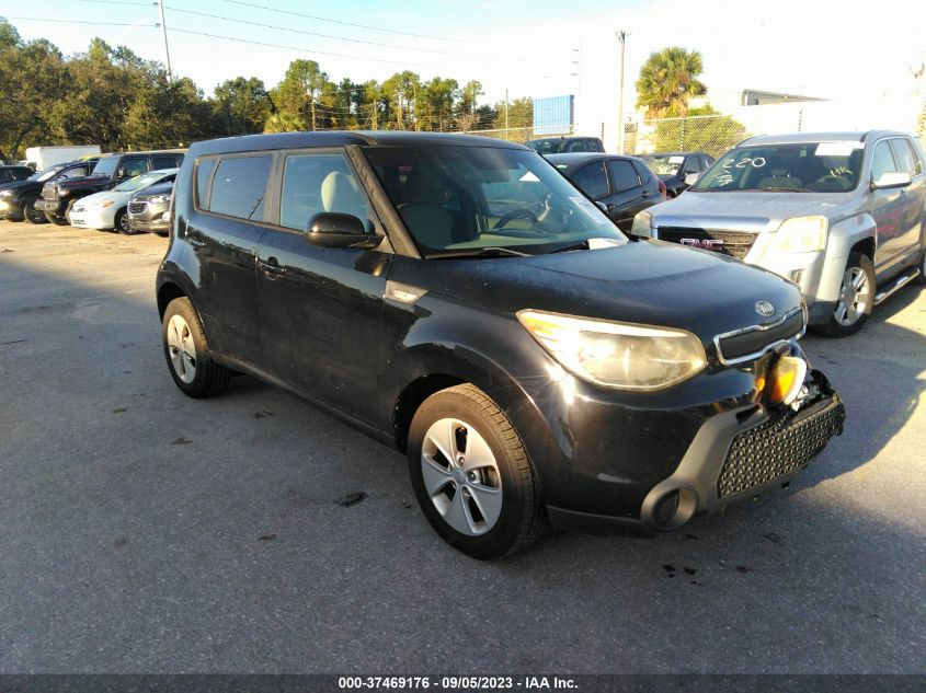 2014 KIA SOUL BASE - KNDJN2A24E7059892
