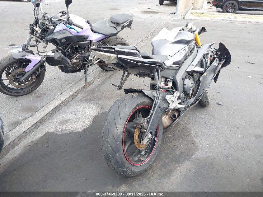 2007 YAMAHA YZFR6 L JYARJ12Y87A005167