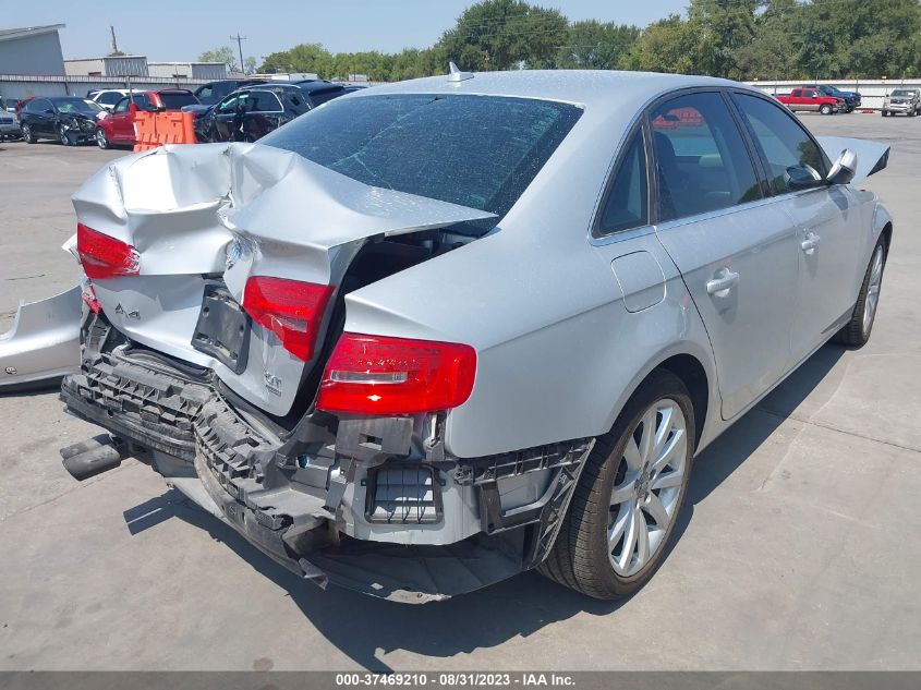 2013 AUDI A4 PREMIUM PLUS - WAUFFAFL8DN014816