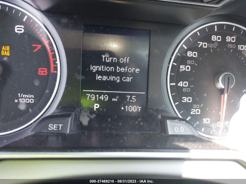 2013 AUDI A4 PREMIUM PLUS - WAUFFAFL8DN014816