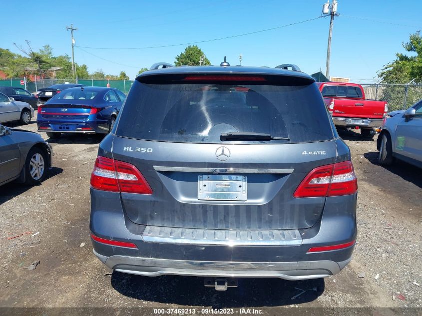 2013 MERCEDES-BENZ M-CLASS ML 350 4JGDA5HB4DA181861