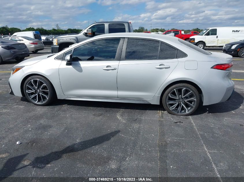 2020 TOYOTA COROLLA SE/NIGHTSHADE - 5YFS4RCE3LP036879