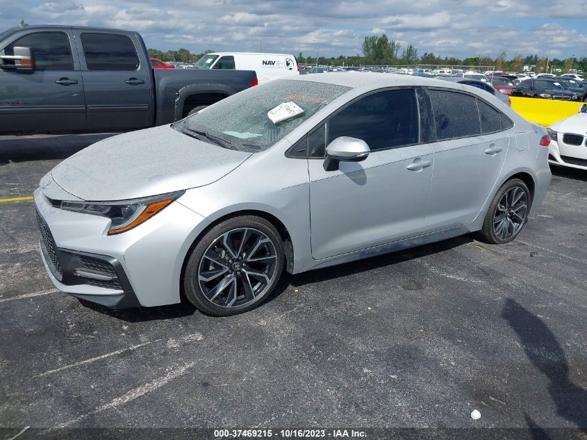 2020 TOYOTA COROLLA SE/NIGHTSHADE - 5YFS4RCE3LP036879