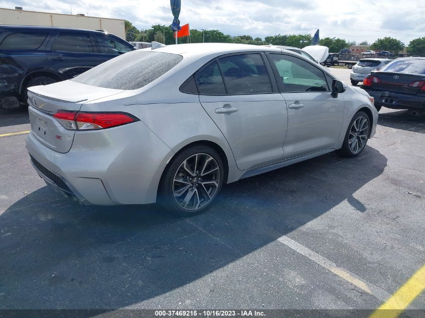 2020 TOYOTA COROLLA SE/NIGHTSHADE - 5YFS4RCE3LP036879