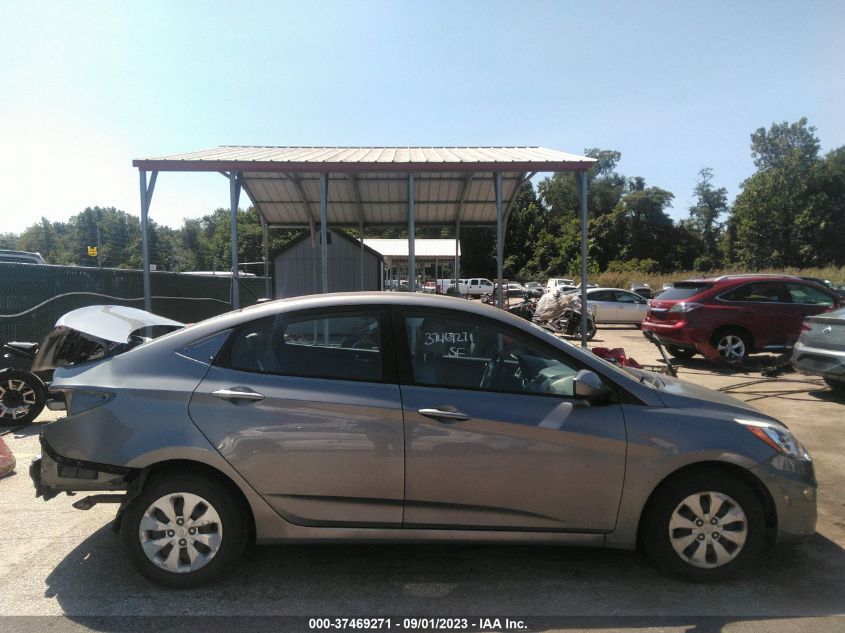 2016 HYUNDAI ACCENT SE - KMHCT4AE2GU986863
