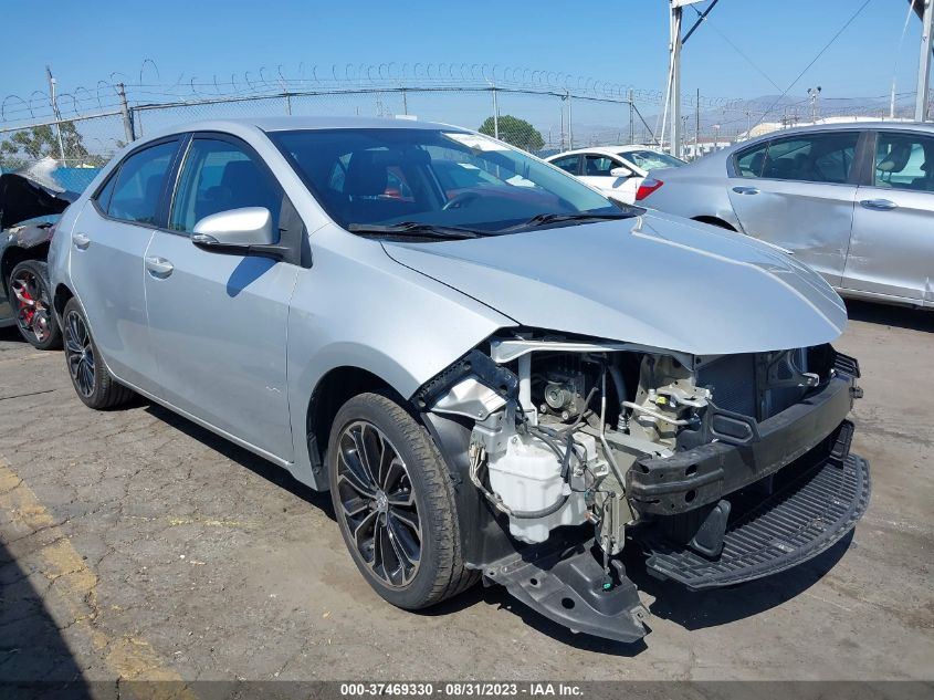 2016 TOYOTA COROLLA L/LE/S/S PLUS/LE PLUS - 5YFBURHEXGP468190