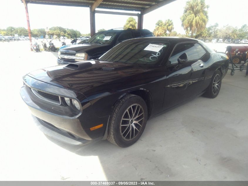 2013 DODGE CHALLENGER SXT - 2C3CDYAGXDH530607