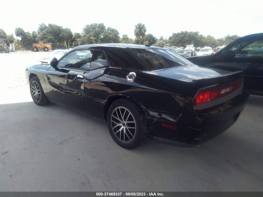 2013 DODGE CHALLENGER SXT - 2C3CDYAGXDH530607