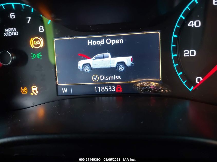 2020 CHEVROLET COLORADO 4WD LT - 1GCGTCEN9L1104173