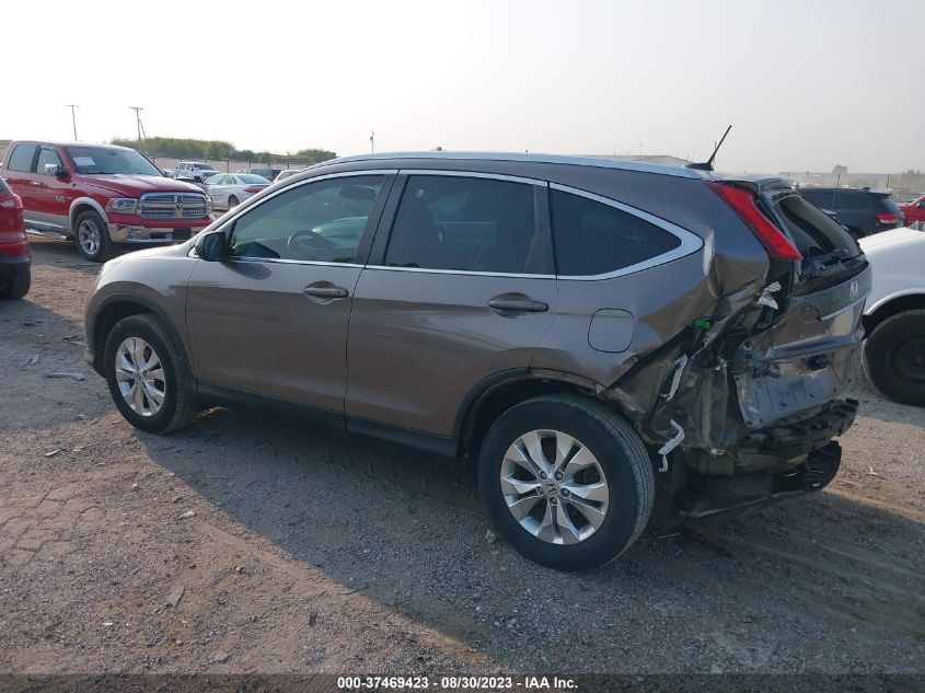 2014 HONDA CR-V EXL - 5J6RM4H70EL110342