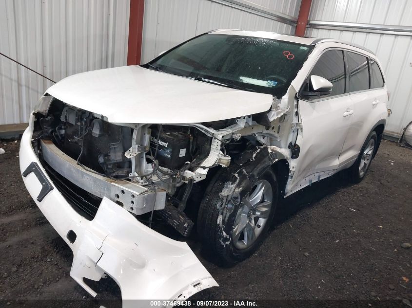 2016 TOYOTA HIGHLANDER LIMITED - 5TDDKRFHXGS277503