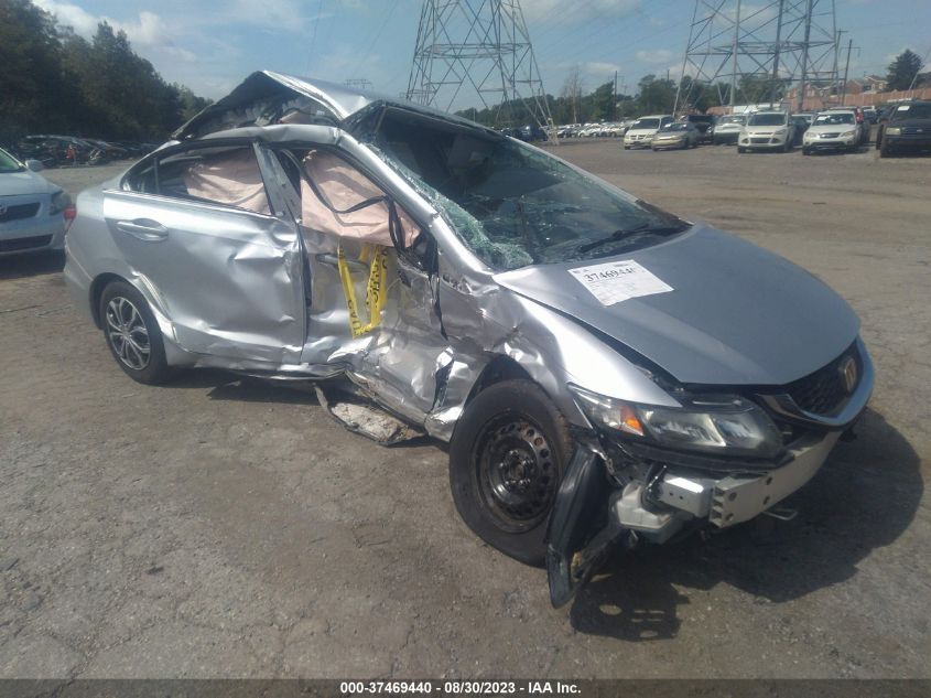 2015 HONDA CIVIC SEDAN LX - 19XFB2F54FE273736