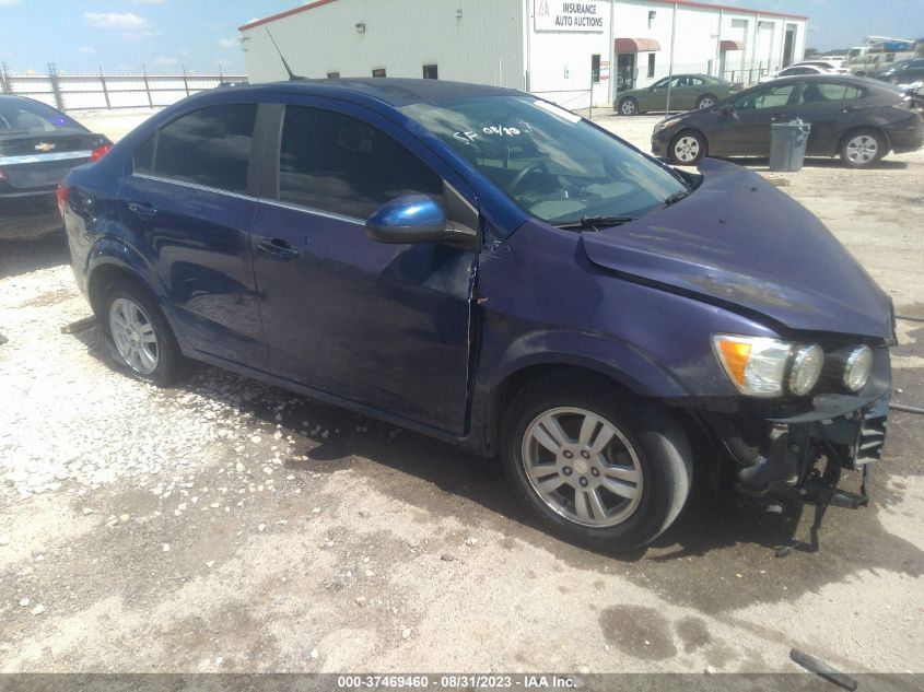 2014 CHEVROLET SONIC LT - 1G1JC5SHXE4148600