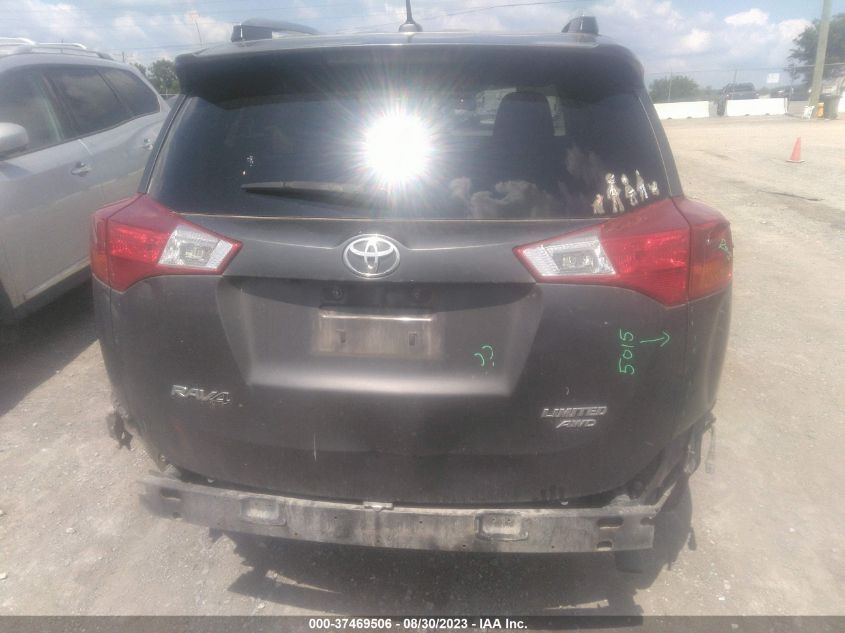 2013 TOYOTA RAV4 LIMITED - 2T3DFREV1DW093590