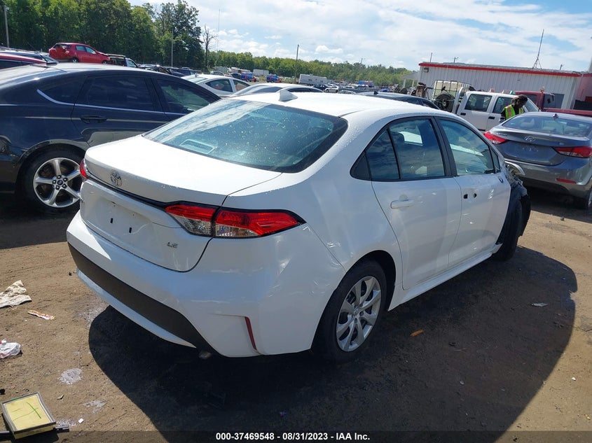 VIN 5YFEPMAE8MP222574 2021 TOYOTA COROLLA LE