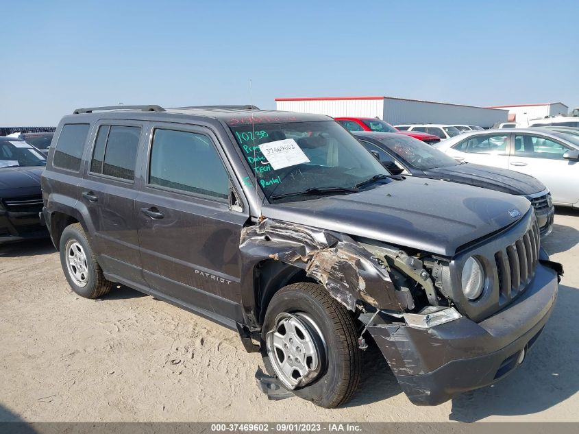 2016 JEEP PATRIOT SPORT - 1C4NJRBB9GD713259