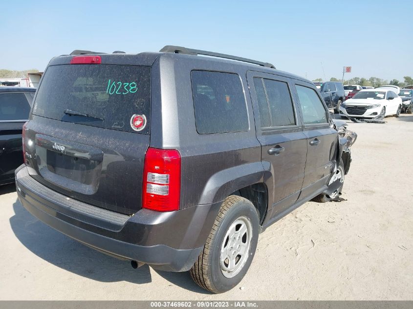 2016 JEEP PATRIOT SPORT - 1C4NJRBB9GD713259