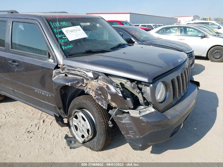2016 JEEP PATRIOT SPORT - 1C4NJRBB9GD713259