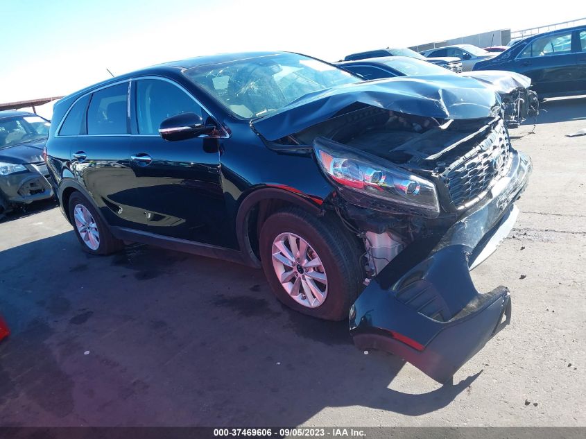 2019 KIA SORENTO LX V6 - 5XYPG4A57KG489084