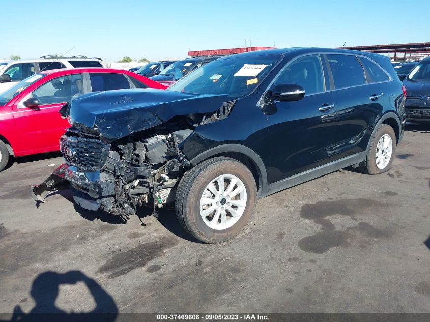 2019 KIA SORENTO LX V6 - 5XYPG4A57KG489084