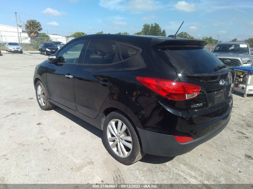 2013 HYUNDAI TUCSON LIMITED - KM8JU3AC2DU600631
