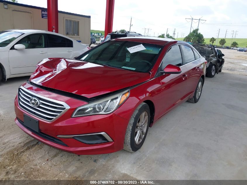 2016 HYUNDAI SONATA 2.4L SE - 5NPE24AFXGH339338