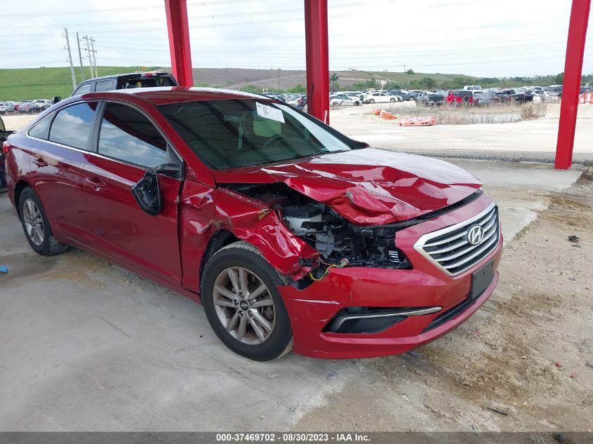 2016 HYUNDAI SONATA 2.4L SE - 5NPE24AFXGH339338