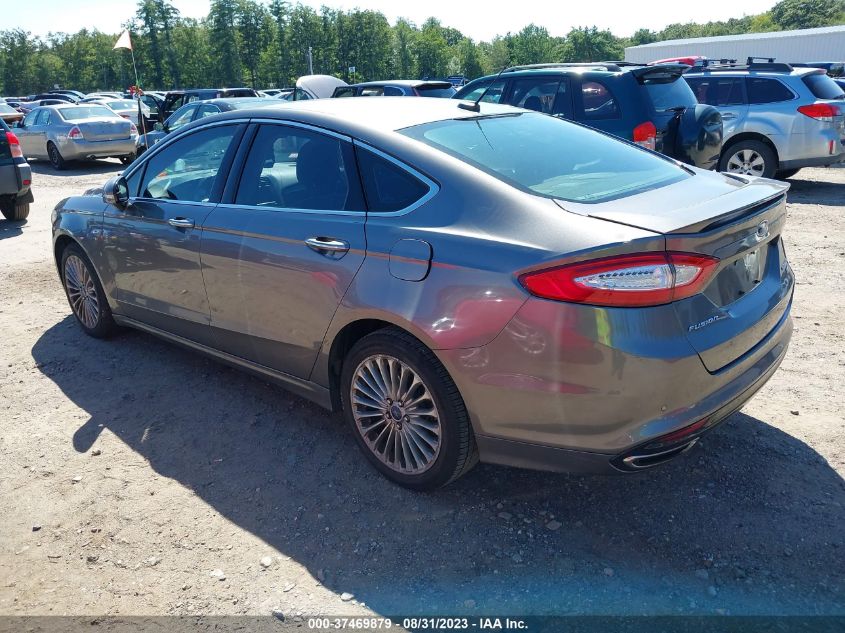 2014 FORD FUSION TITANIUM - 3FA6P0K92ER276596