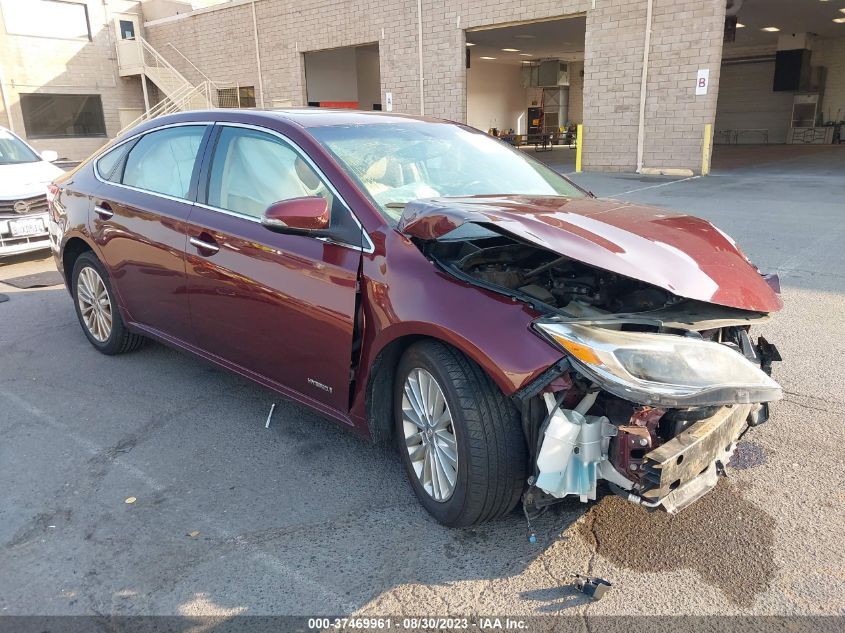 2014 TOYOTA AVALON HYBRID XLE TOURING 4T1BD1EB8EU027925