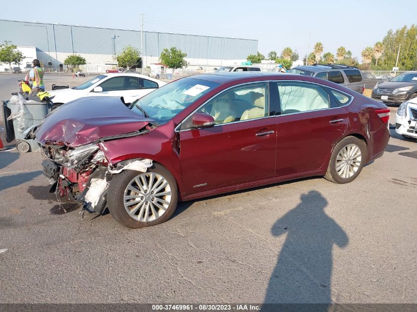 2014 TOYOTA AVALON HYBRID XLE TOURING 4T1BD1EB8EU027925