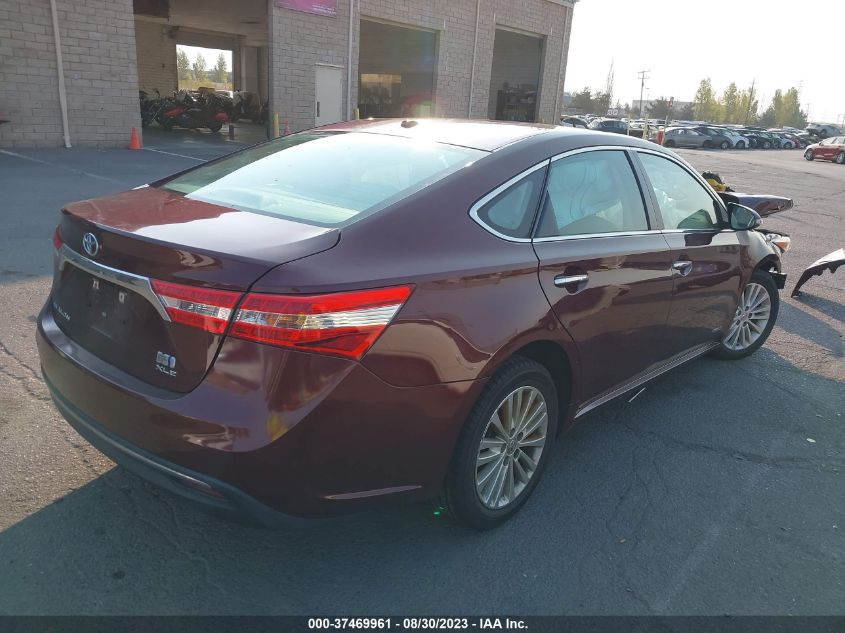 2014 TOYOTA AVALON HYBRID XLE TOURING 4T1BD1EB8EU027925