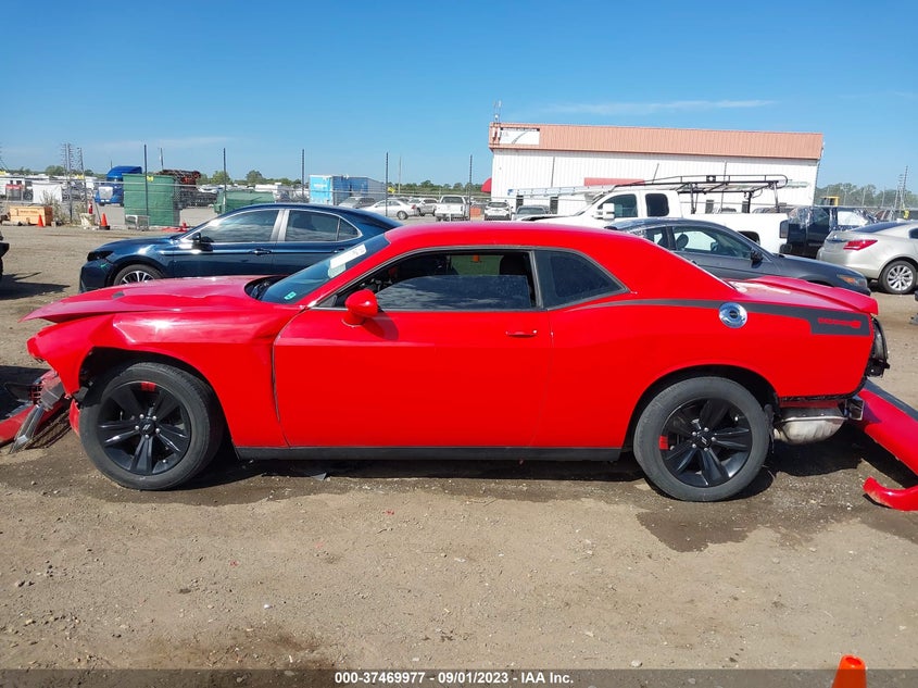 VIN 2C3CDZAGXKH731801 2019 DODGE CHALLENGER SXT