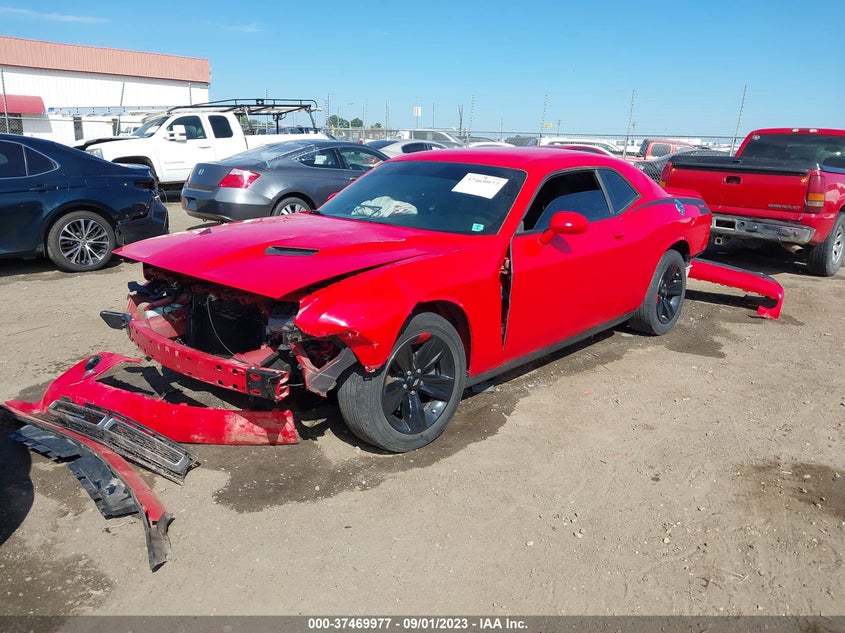 VIN 2C3CDZAGXKH731801 2019 DODGE CHALLENGER SXT
