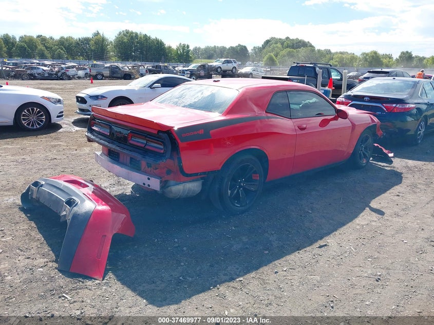 VIN 2C3CDZAGXKH731801 2019 DODGE CHALLENGER SXT